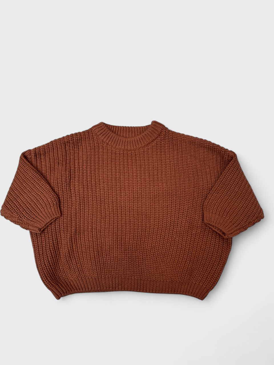 Narzbaby sweater The Oak Oversized Sweater — Burnt Sienna