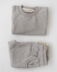 Narzbaby Dove Grey / 3-6 MO London Sweatsuit Set