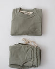 Narzbaby Sage (green) / 3-6 MO London Sweatsuit Set